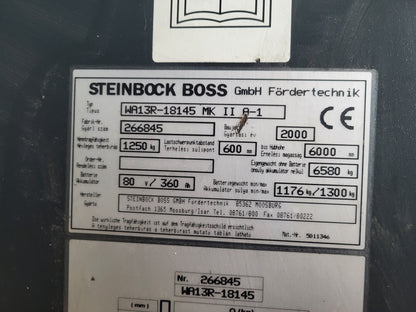 Steinbock BOSS WA13R-18145 MK II A-1 oldalvillás targonca