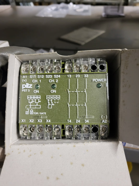 PST324VDC (420280), Pilz, zweikanaliges Sicherheitsrelais