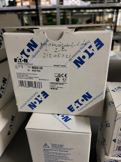 M22-I2, nyomógomb-tok, Eaton