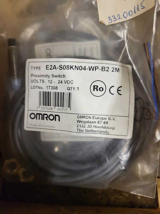 E2A-S08KN04-WP-B2 2M, proximity sensor, Omron