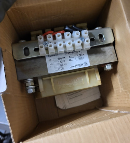 TVTRB-250-P, Tracon, 250VA, sicherer, einphasiger Kleintransformator