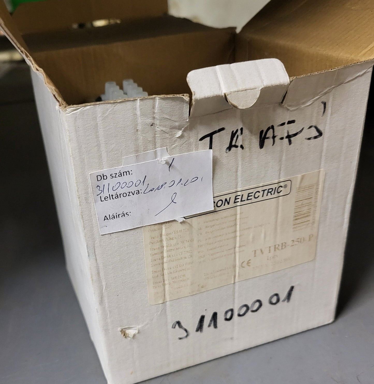 TVTRB-250-P, Tracon, 250VA, sicherer, einphasiger Kleintransformator