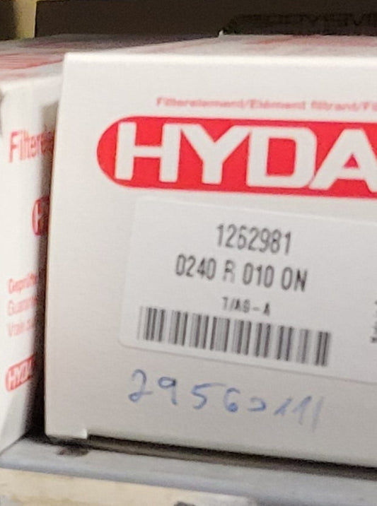 Hydac 1262981, 0240R010BN3HC hydraulic filter module
