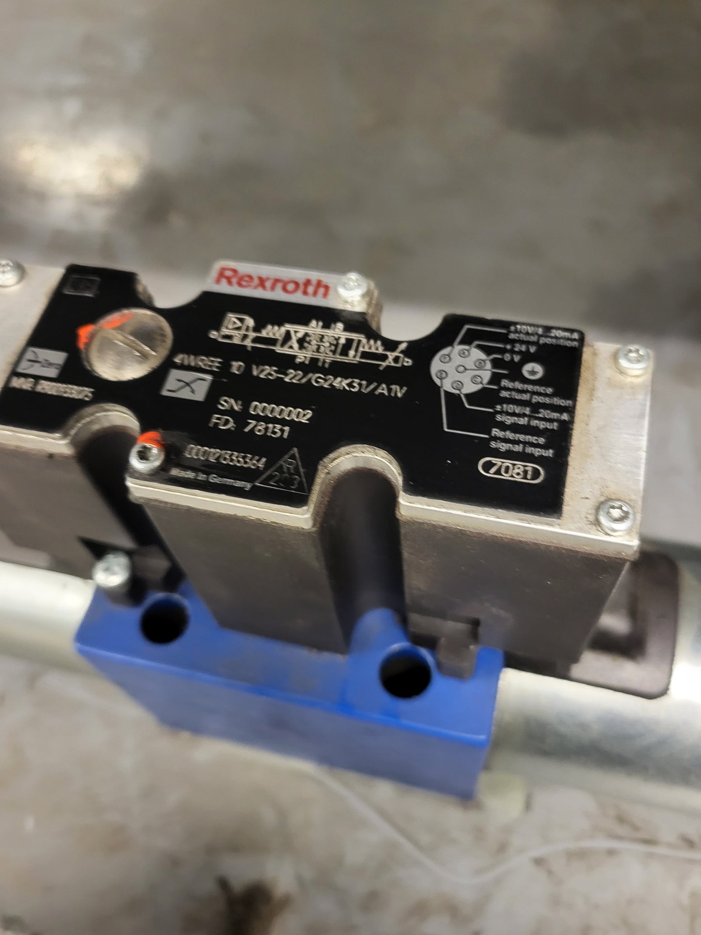 R900933075, Rexroth, proportional directional valve