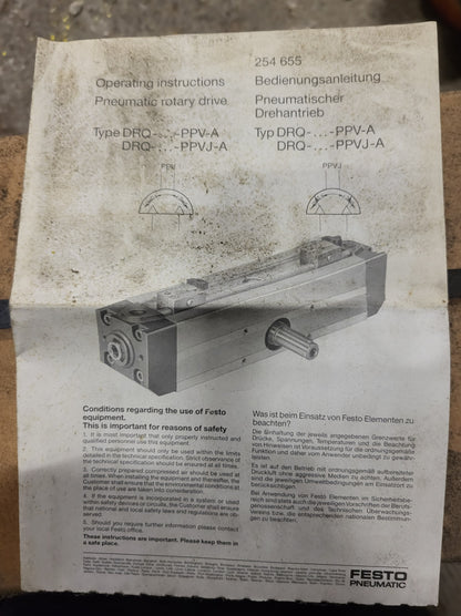 DRQ-100-180-PPVJ-A (19393), rotary actuator, Festo
