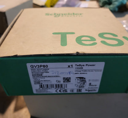 GV3P80, W917256180211 Schneider, motor circuit breaker, 60947-2 module