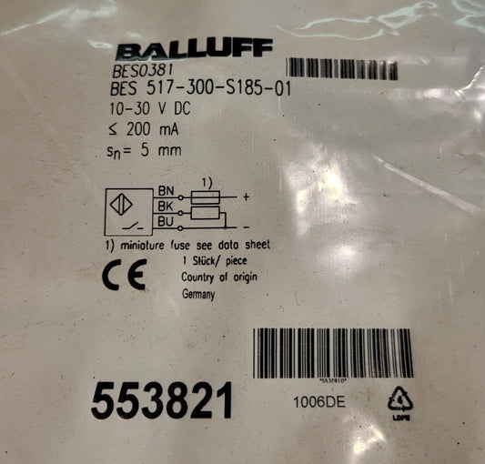 BES0381, BES 517-300-S185-01, induktív érzékelő, Balluff