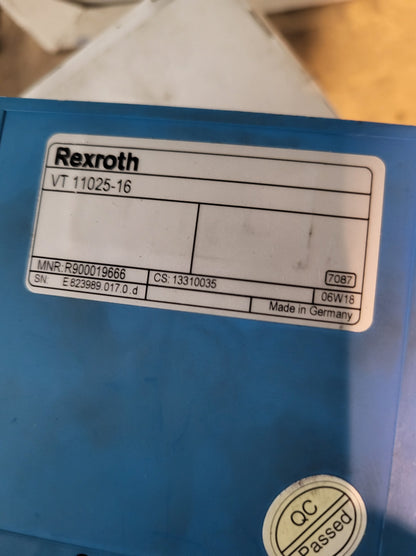 VT 11025-16, Rexroth, amplifier module - for closed-loop control of proportional directional valves
