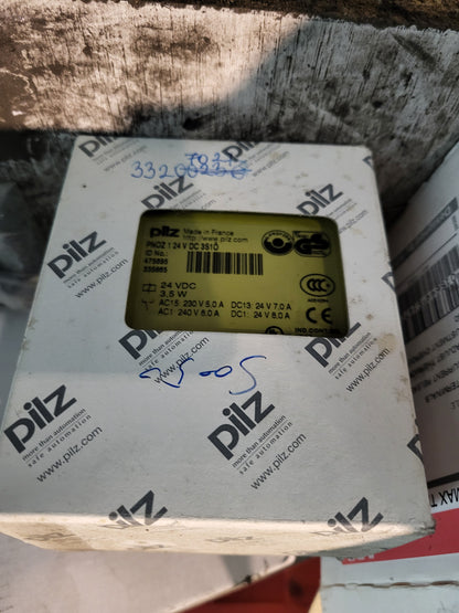 475695, Pilz, Pnoz 1 24VDC 3S1Ö, Sicherheitsrelais