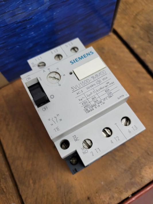 3VU1300-1MM0, motorvédő megszakító, 10-16A, Siemens