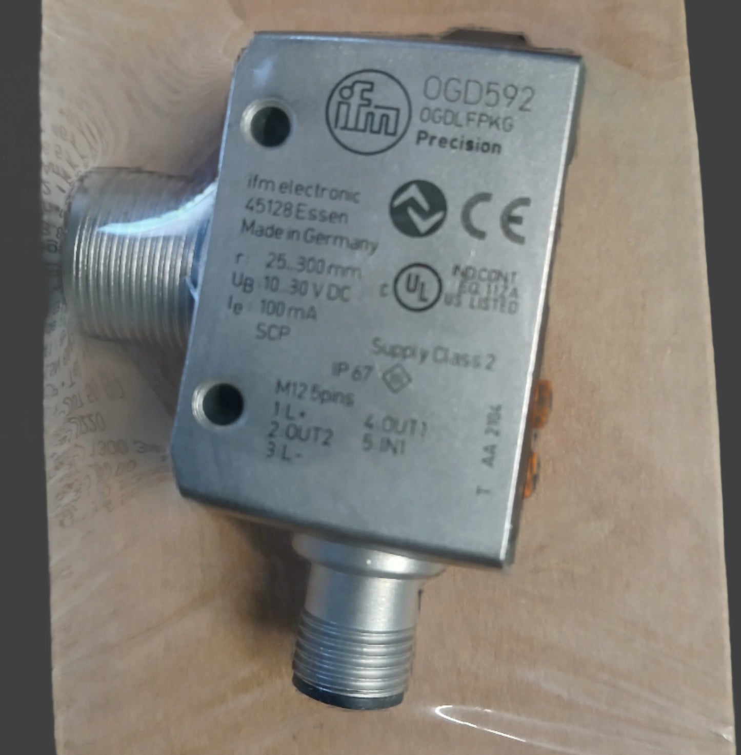 OGD592, IFM, optikai távolságmérő