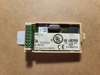 DME 512, Sigmatek DIAS, eprom module, 512Kb