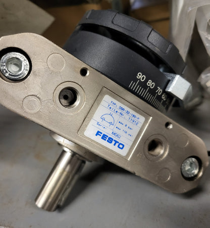 DSR-32-180-P, rotary, double-acting, single-axis, quarter-turn actuator, pneumatic, Festo