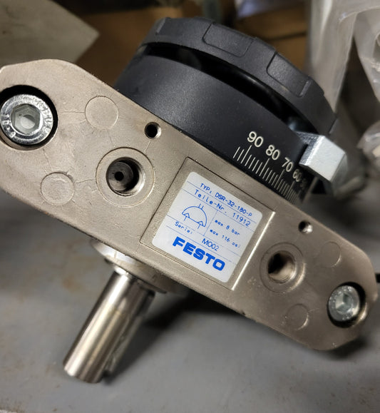 DSR-32-180-P, rotary, double-acting, single-axis, quarter-turn actuator, pneumatic, Festo