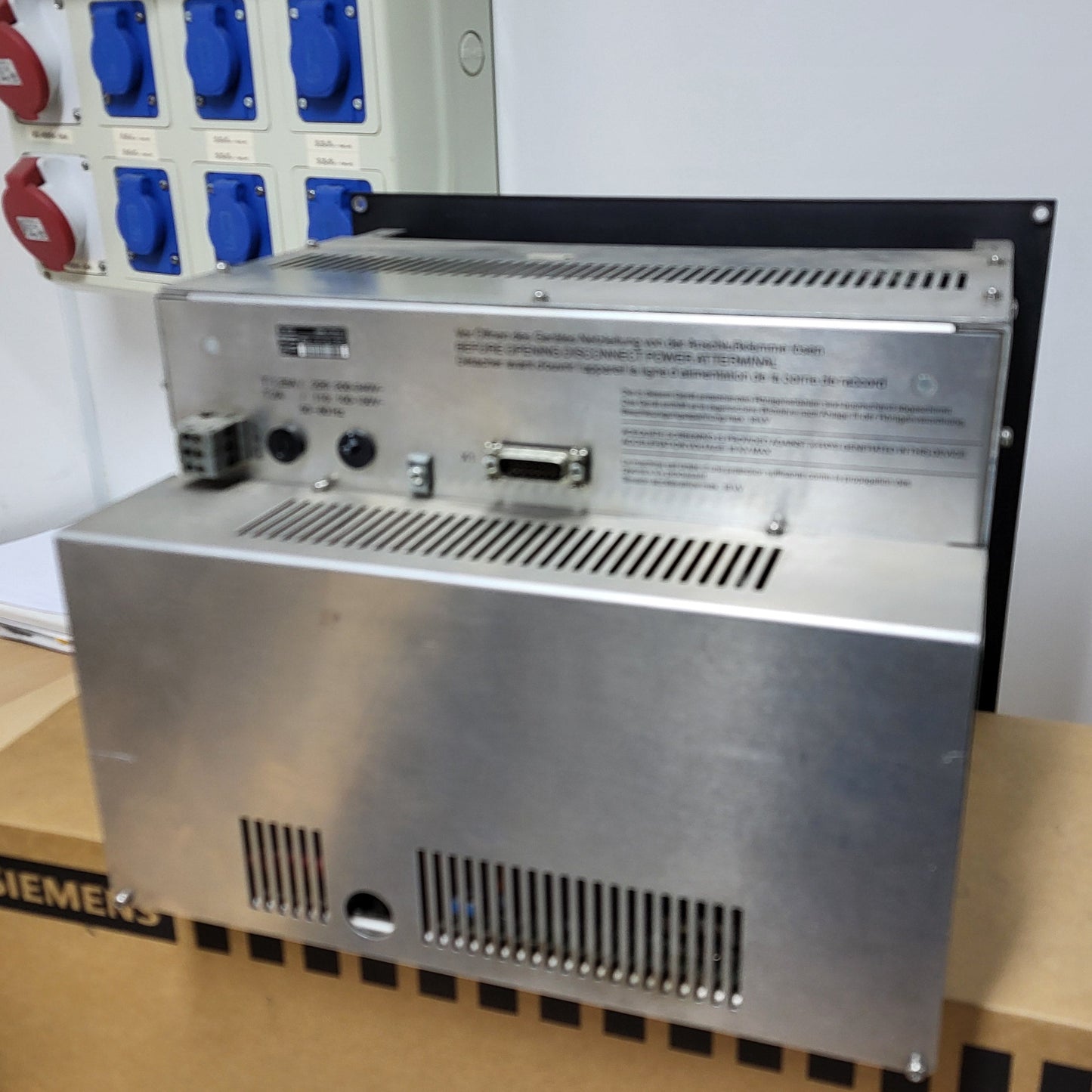 24184501, BE412B, 12-Zoll-CRT-Monochrommonitor, Heidenhain