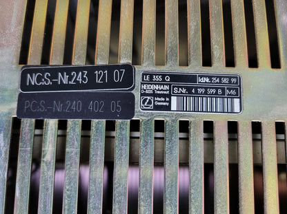 LE355Q, CNC vezérlő, logikai modul, Heidenhain