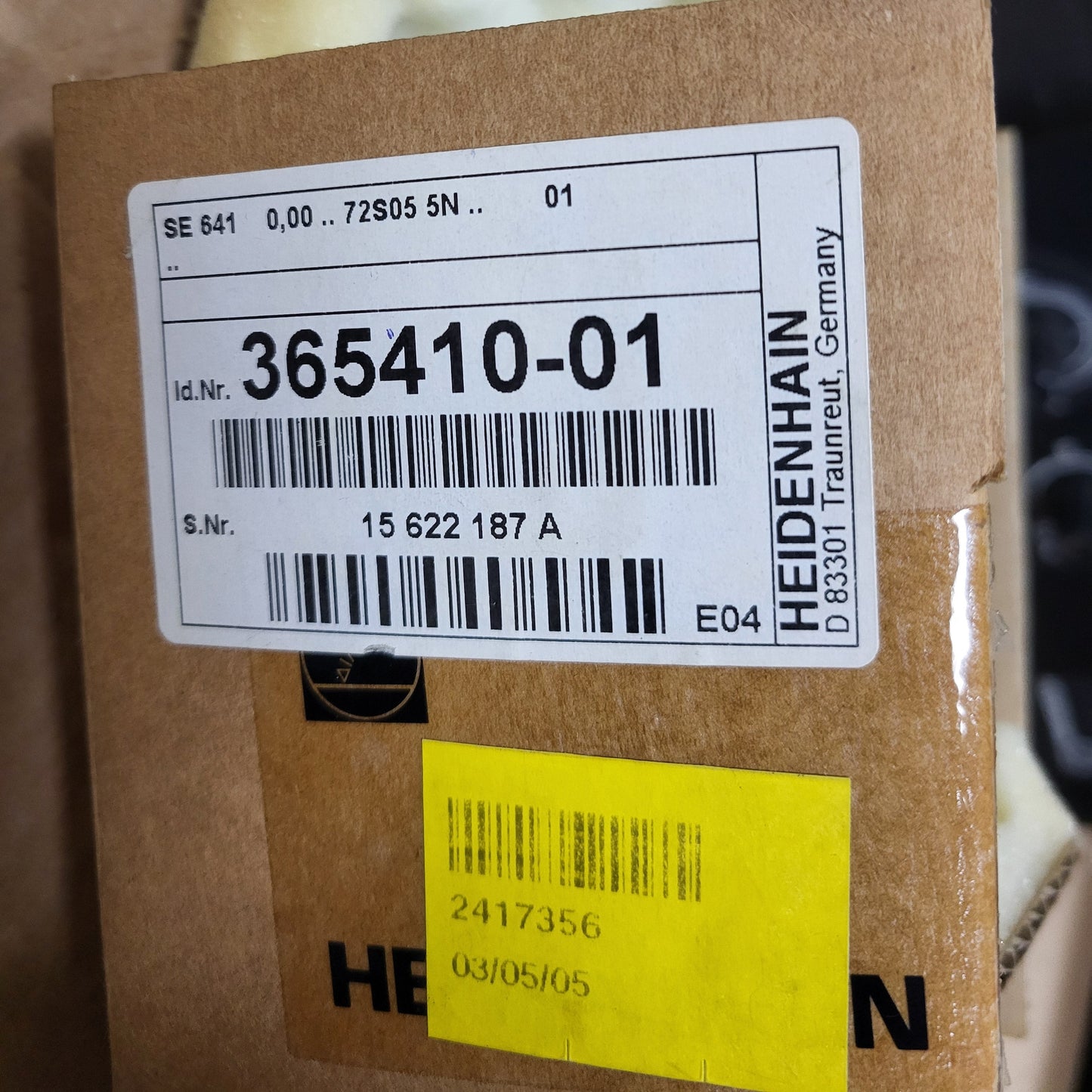 365410-01, Adó-vevő egység TS 631, TS 632, TS 640 és TS 641 típusú tapintórendszerekhez, Heidenhain