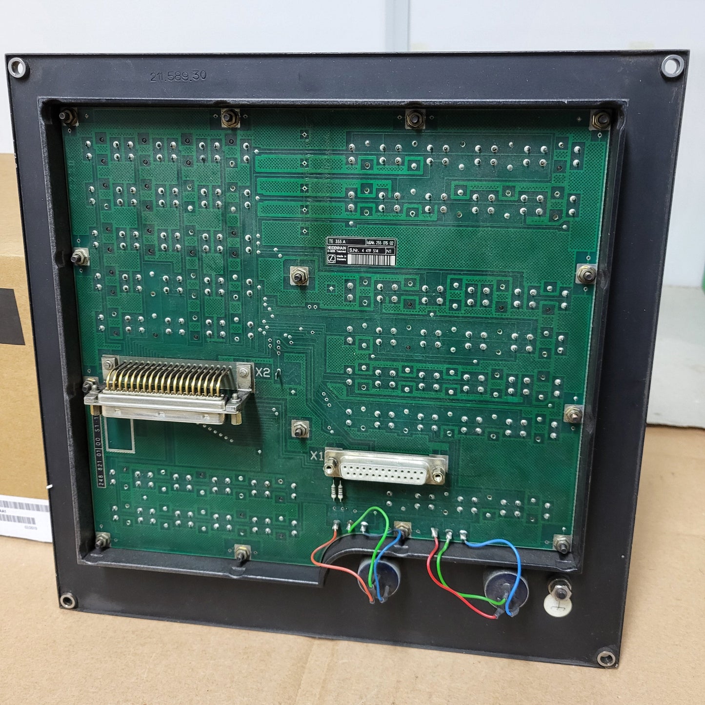 255015-02, TE355A, operátor panel, Heidenhain