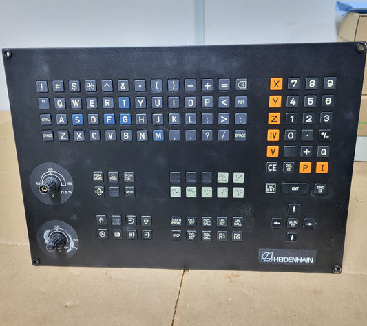 25051701, TE400, nyomógombpanel, kezelőpanel, tasztatúra, Heidenhain