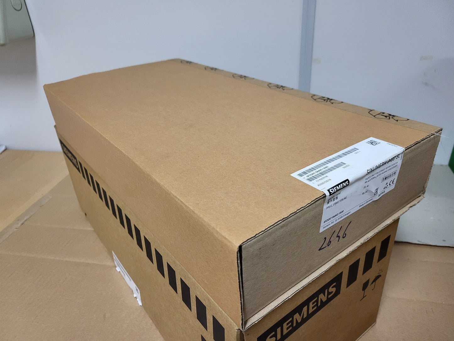 6FC5247-0AA43-1AA0, Sinumerik 840D sl, panel tombol tekan panel ekspansi 19 inci, Siemens