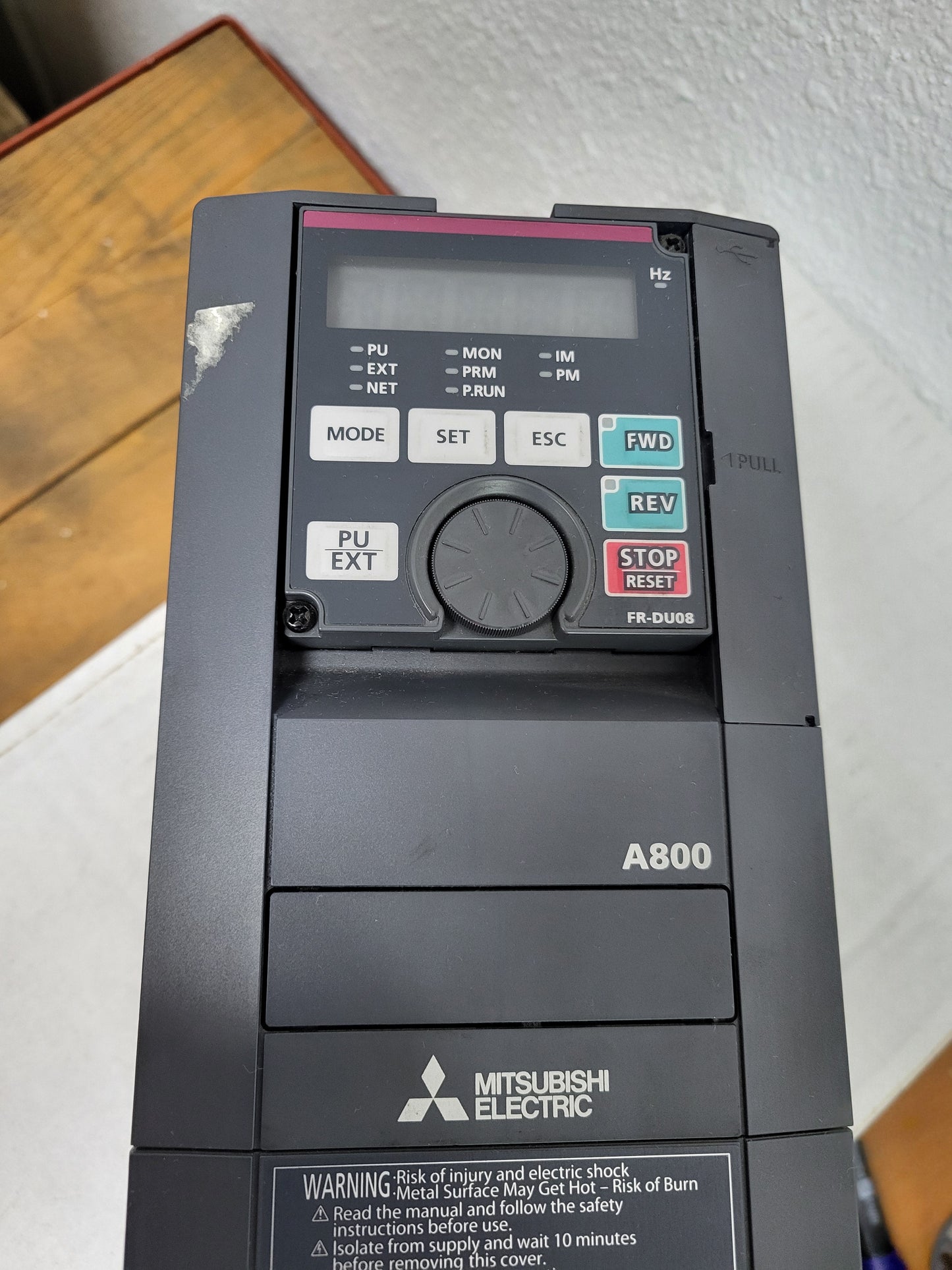 FR-A820-0.75K-1, 0.75kW, 7.7A, Mitsubishi frequency inverter