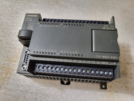 6ES7214-1AD21-0XB0, SIMATIC S7-200, CPU 224, compact unit (CPU+power supply)