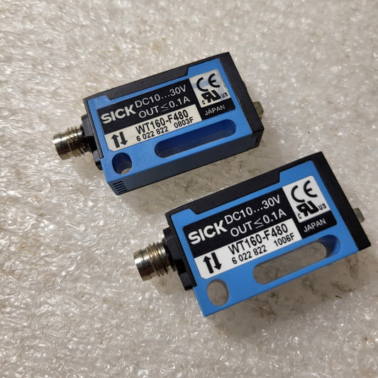WT160-F480, photoelectric proximity sensor, Sick