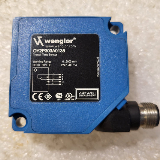OY2P303A0135, laser distance sensor, Wenglor