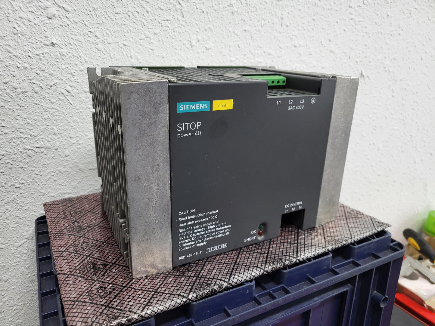 6EP1437-1SL11, SITOP POWER 40 Stromversorgungsmodul, 24VDC, 40A
