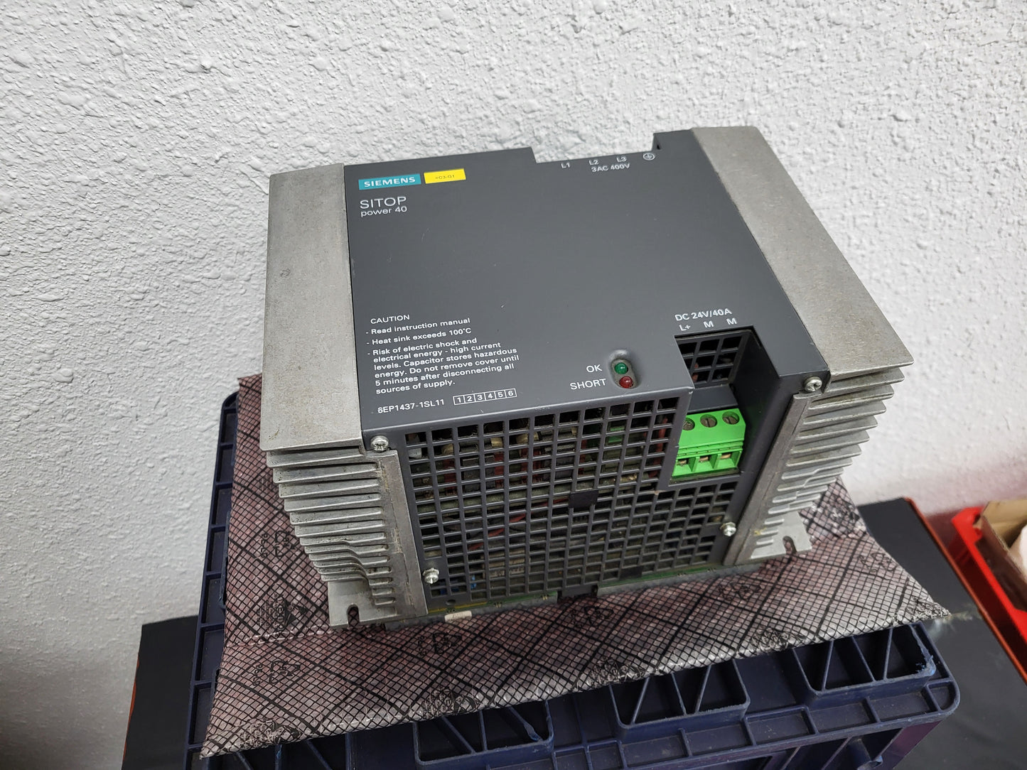 6EP1437-1SL11, SITOP POWER 40 Stromversorgungsmodul, 24VDC, 40A