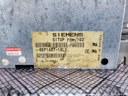 6EP1437-1SL11, SITOP POWER 40 Stromversorgungsmodul, 24VDC, 40A