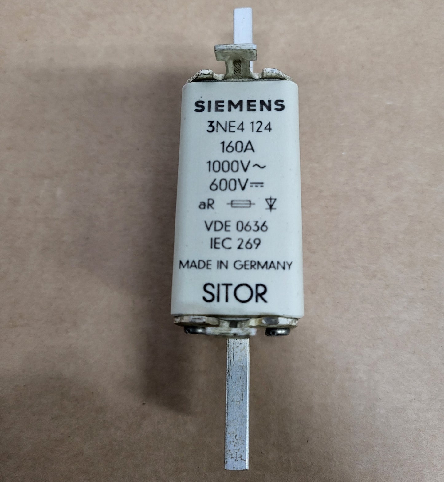 3NE4124, Flachsicherung, Sitor, 160A, Siemens
