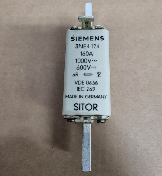 3NE4124, Flachsicherung, Sitor, 160A, Siemens