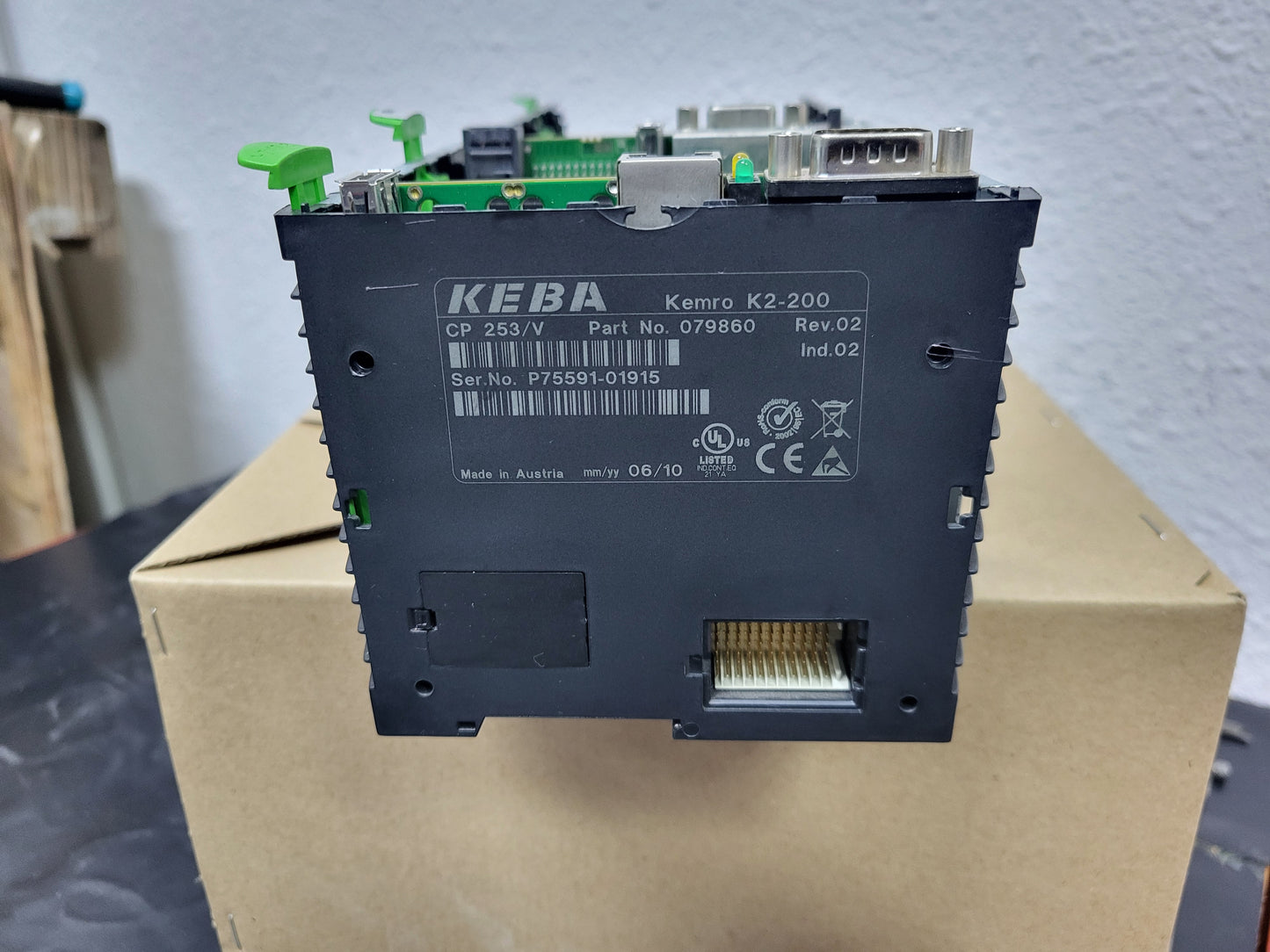 Keba Kemro K2-200 CP 253/W CPU (SPS-Rack, mit CPU, ohne Ein-/Ausgabekarten)
