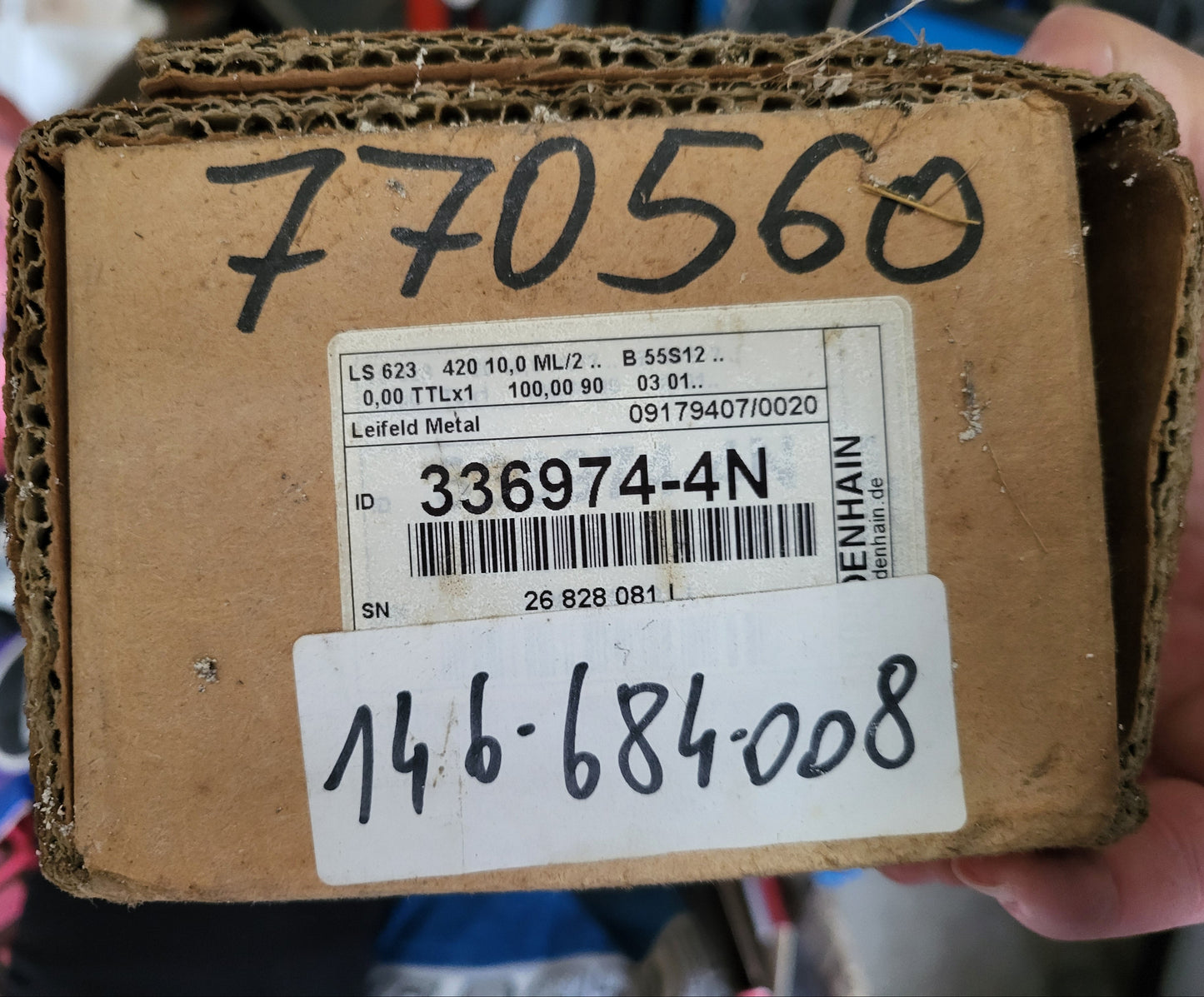 LS623, 336974-4N, scale, incremental linear encoder, Heidenhain