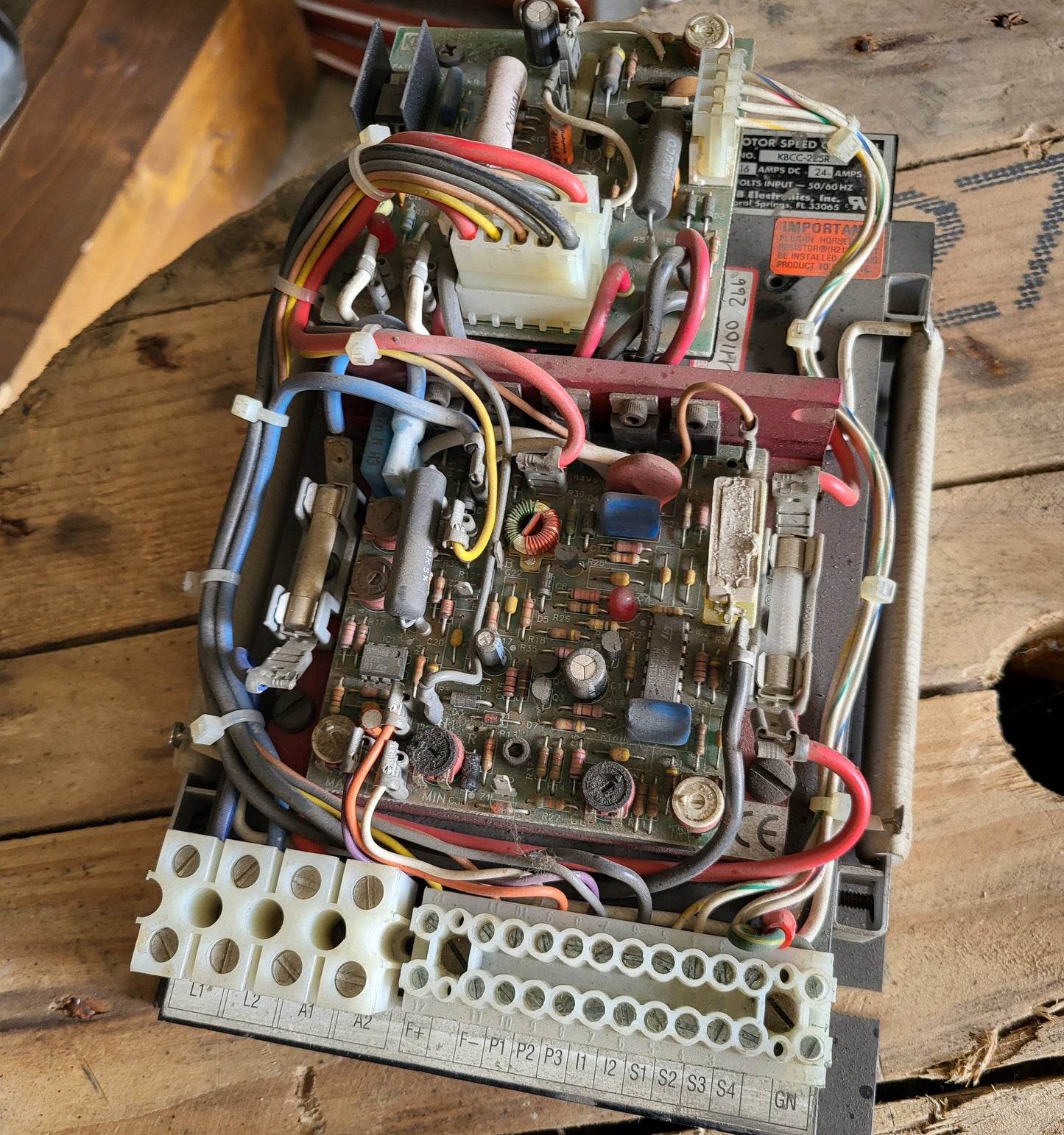 KBCC-225R, DC motor drive, speed controller, KB Electronics