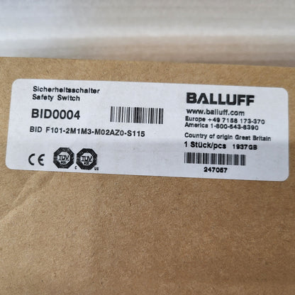 BID0004, BID F101-2M1M3-M02AZ0-S115, electromechanical holding device, Balluff