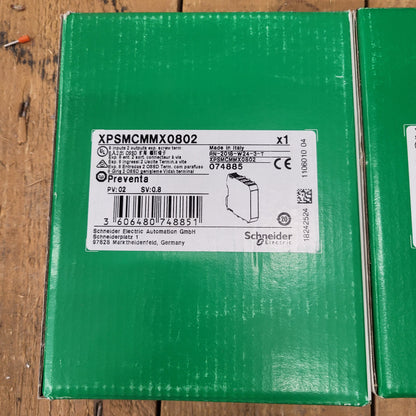 XPSMCMMX0802, Preventa, safety controller, safety expansion I/O module, Schneider