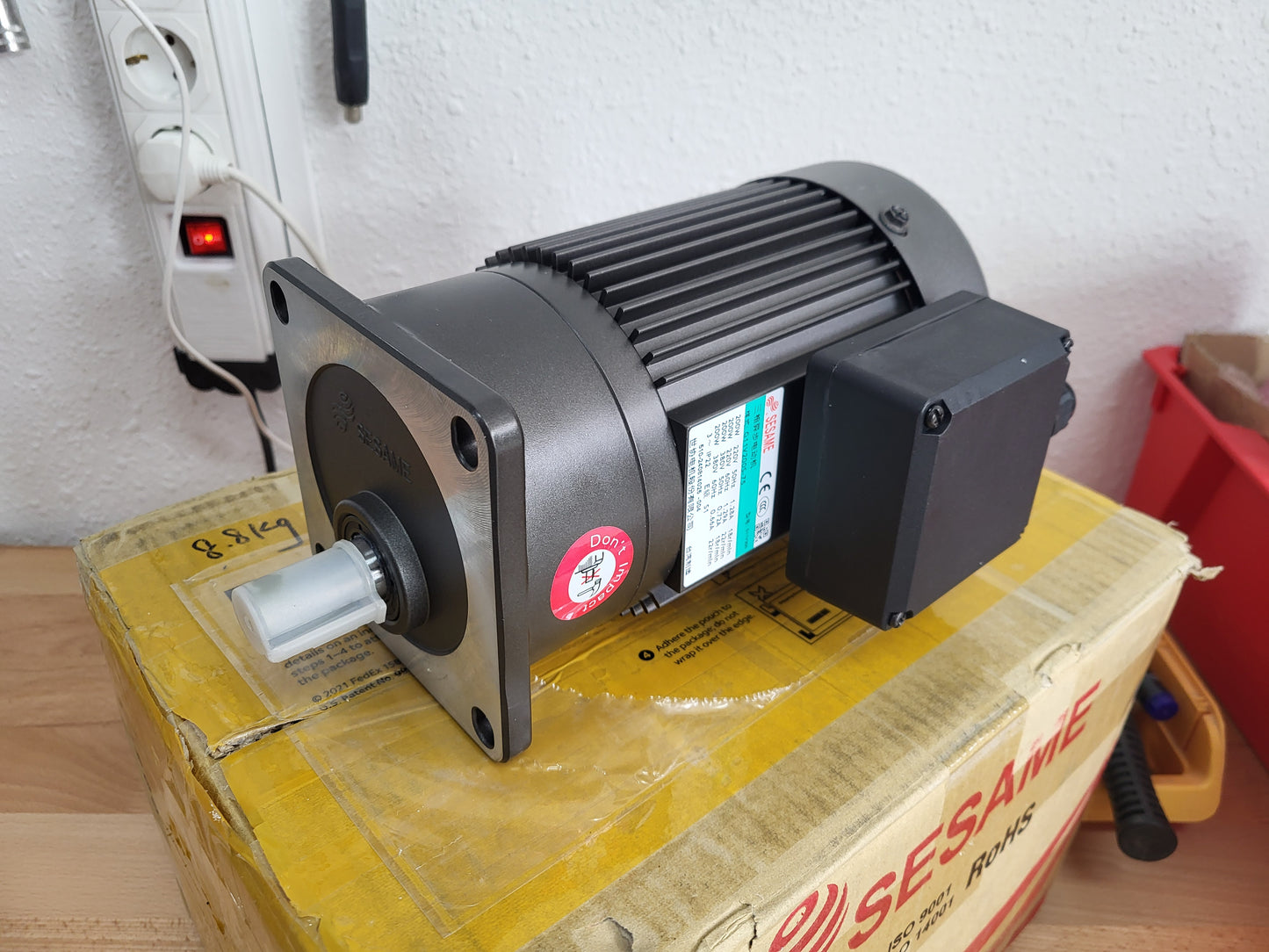 G11V200S-75, Sesame, Späneförderer-Getriebemotor, 0,2 kW