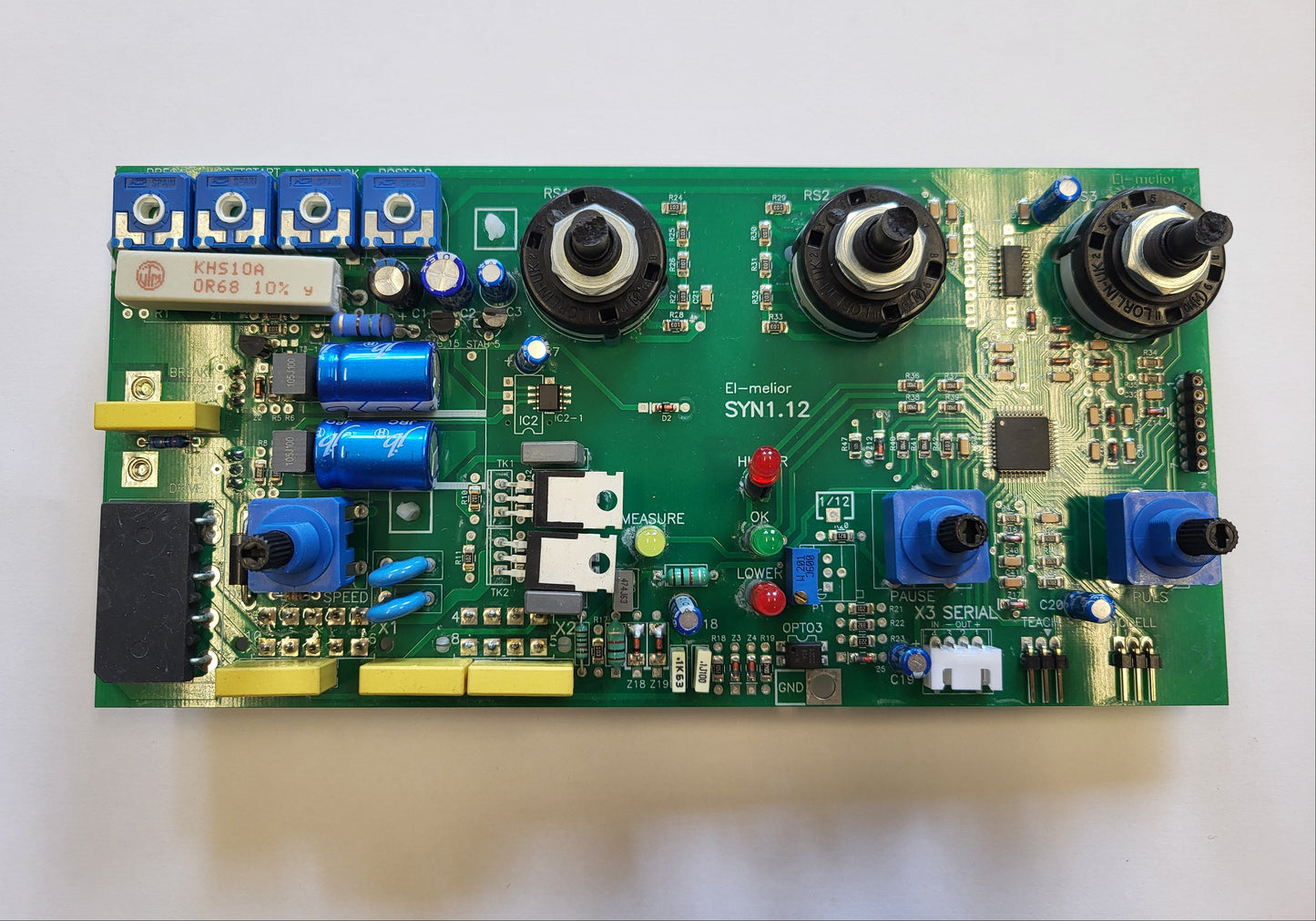 SYN1.12, SYNERG vezérlőelektronika MM SYNERG típusú hegesztőgépekhez