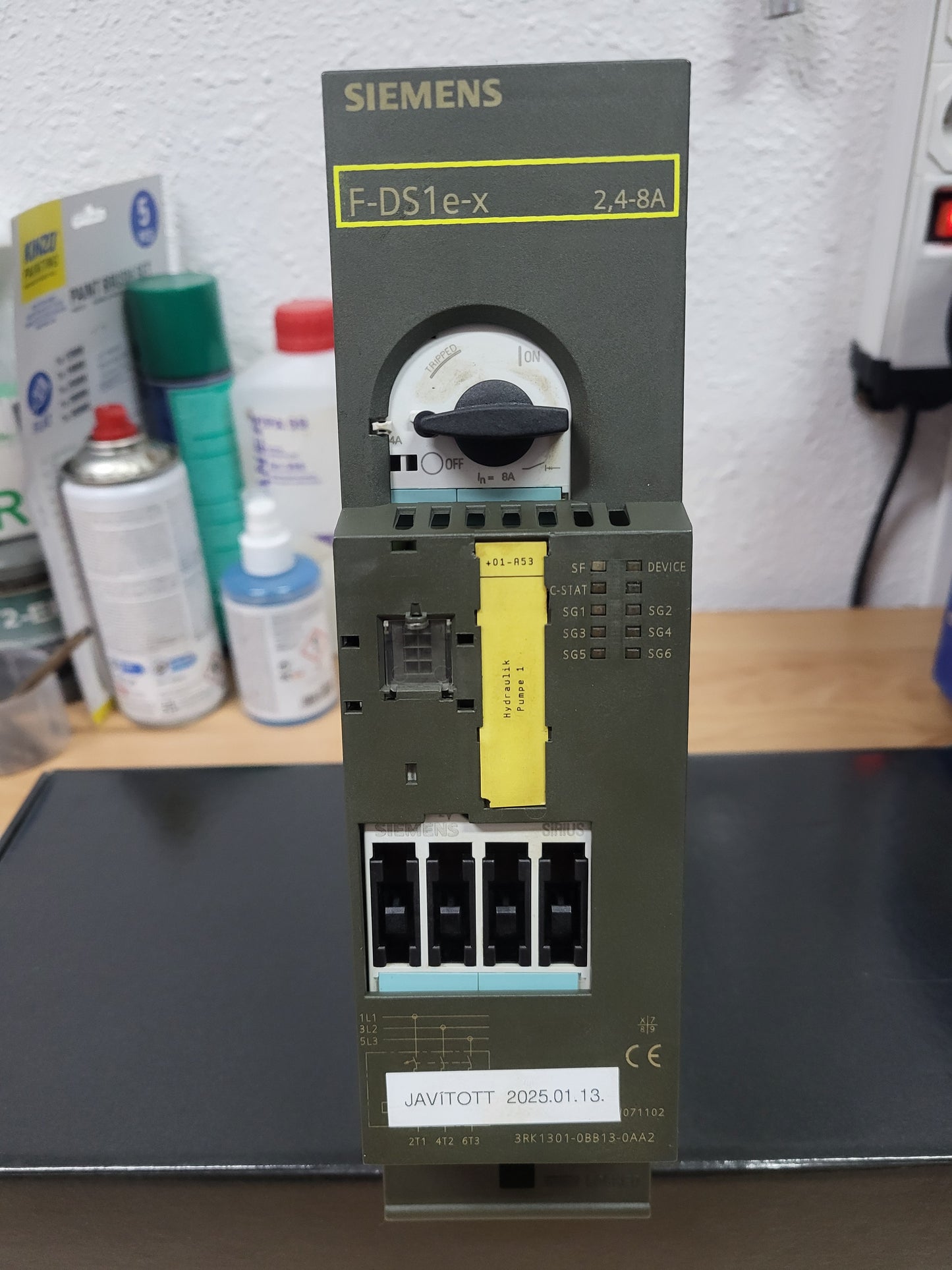 3RK1301-0BB13-0AA2, Direkt-Motorstartermodul, 2,4...8A, Siemens
