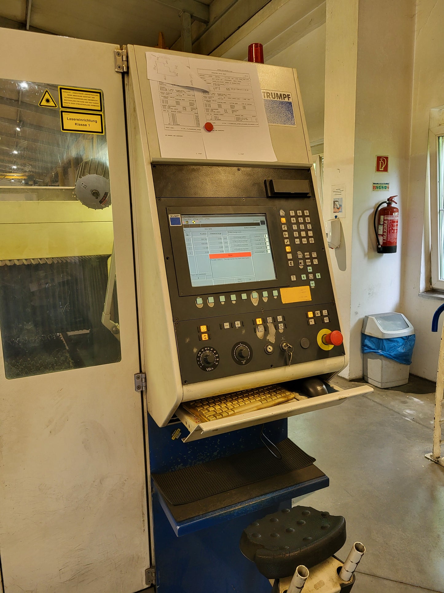 Trumatic L3030, Trumpf Laserschneider, 4kW zu verkaufen, ab November 2025