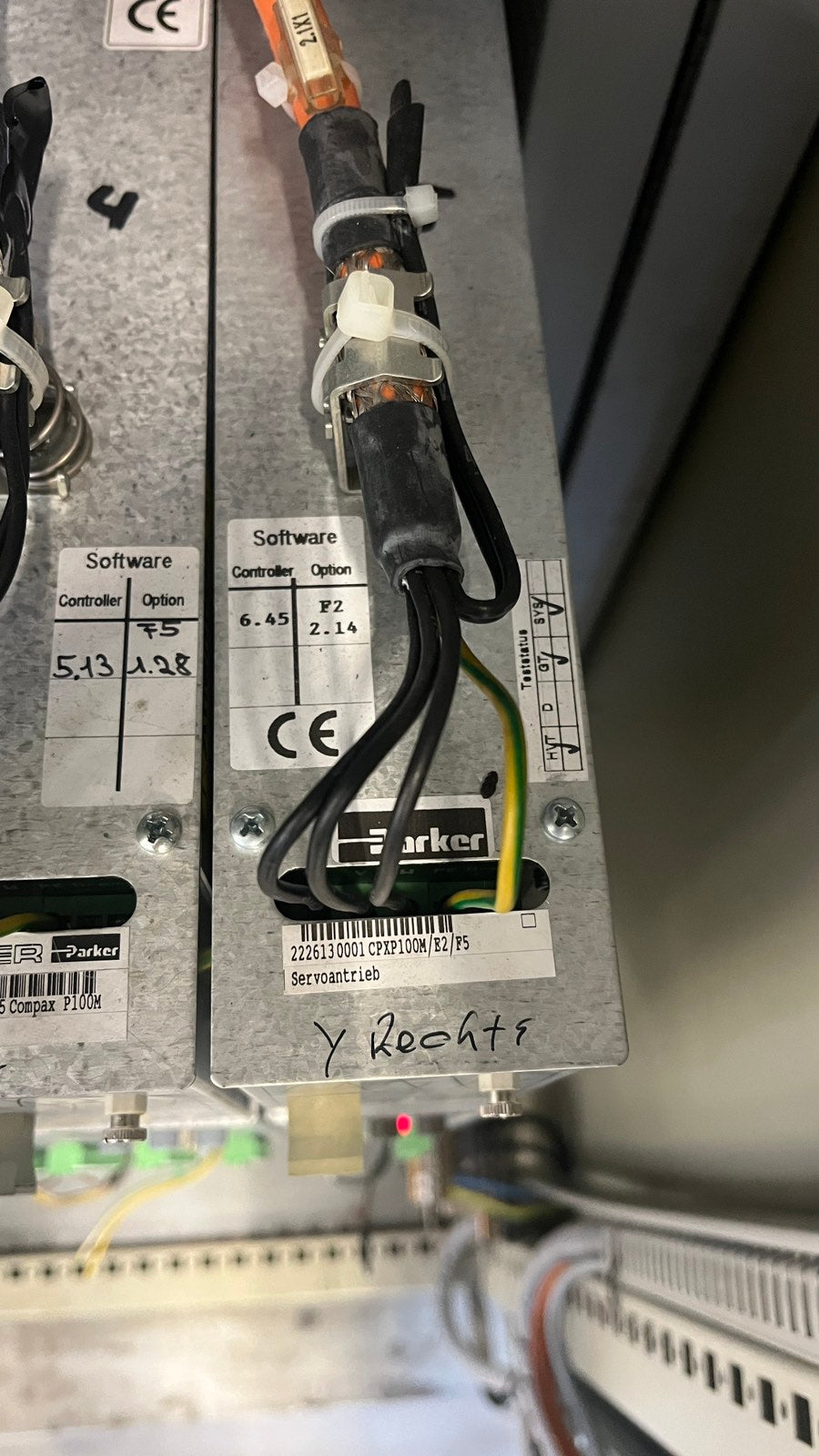CPXP100M/B2/F5, Parker szervo vezérlő, COMPAX M