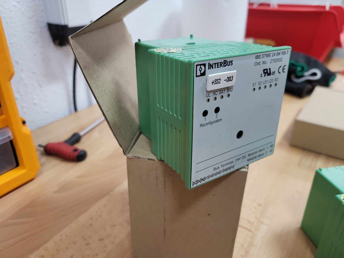 IBS STME 24BK RB-T, Interbus, bus-terminál modul, Phoenix Contact