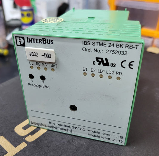IBS STME 24BK RB-T, Interbus, bus-terminál modul, Phoenix Contact
