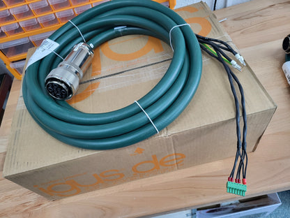MAT9190013, Igus, konfektioniertes Servo-Leistungskabel (IKG4167, Bosch Rexroth)