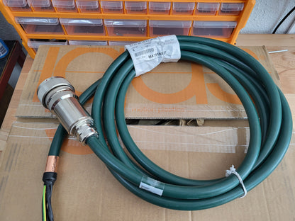 MAT9190007, Igus, szerelt, szervo motor tápkábel (IKG4067, Bosch Rexroth)