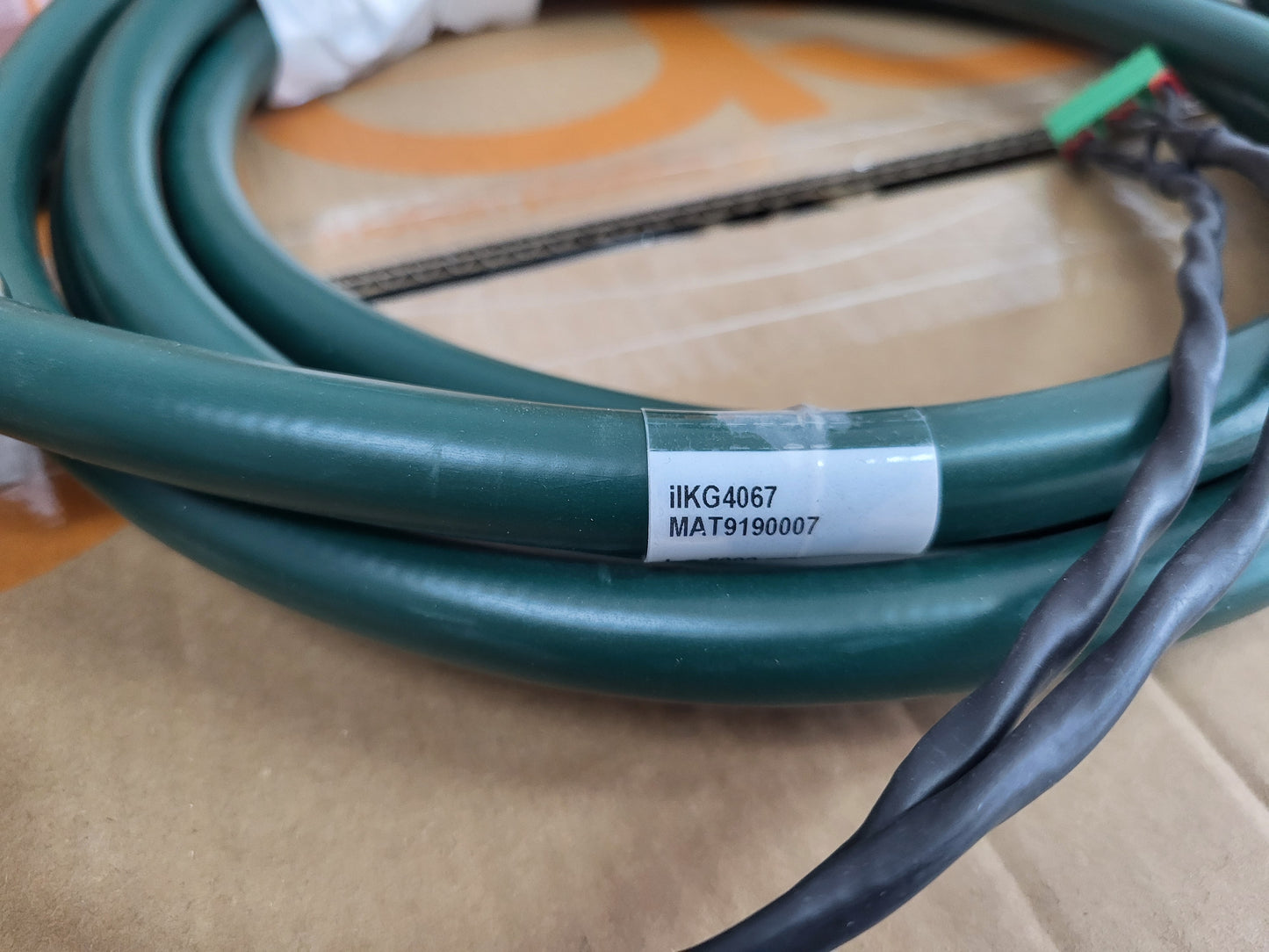 MAT9190007, Igus, szerelt, szervo motor tápkábel (IKG4067, Bosch Rexroth)