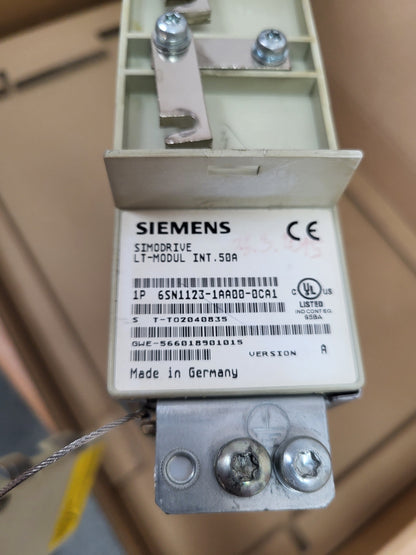 6SN1123-1AA00-0CA1, Simodrive 611 Leistungsmodul, 50A