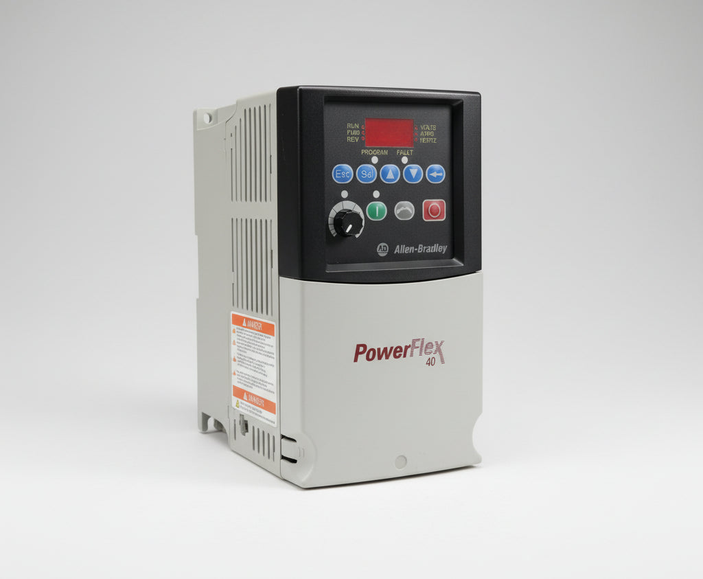 22B-D2P3N104, Powerflex 40, 0.75kW, 2.3A, Allen-Bradley frekvenciaváltó